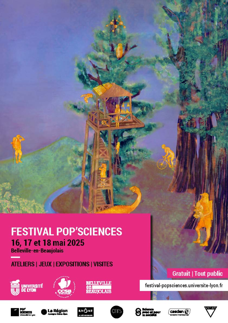 affiche Pop'Sciences festival