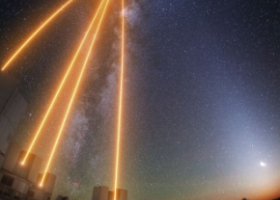 GRAVITY+ : quatre étoiles lasers inaugurent une nouvelle ère pour l'interférométrie au Very Large Telescope