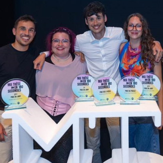 Ma thèse en 180 secondes : Maëlan Tomasek remporte le deuxième prix du jury