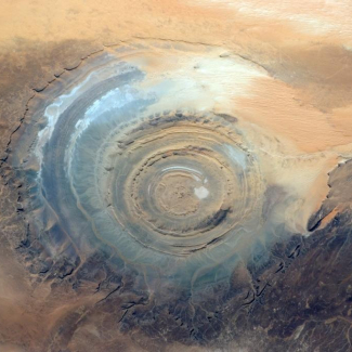 Œil de l'Afrique (ou structure de Richat)