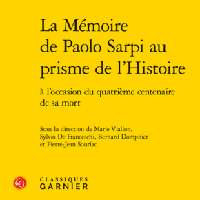 Couverture La Mémoire de Paolo Sarpi